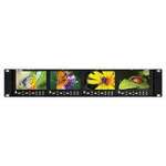 Marshall Electronics V-MD434-3GSDI (VMD4343GSDI) Quad 2RU 4.3-inch Rack Mount Display with Modular 3G-SDI In / Out Marshall Electronics V-MD434-3GSDI (VMD4343GSDI) Quad 2RU 4.3-inch Rack Mount Display with Modular 3G-SDI In / Out